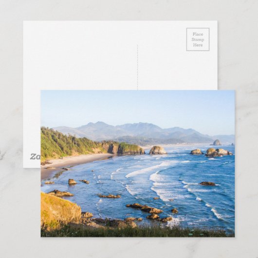 Cannon Beach Oregon Briefkaart (Voorkant / Achterkant)