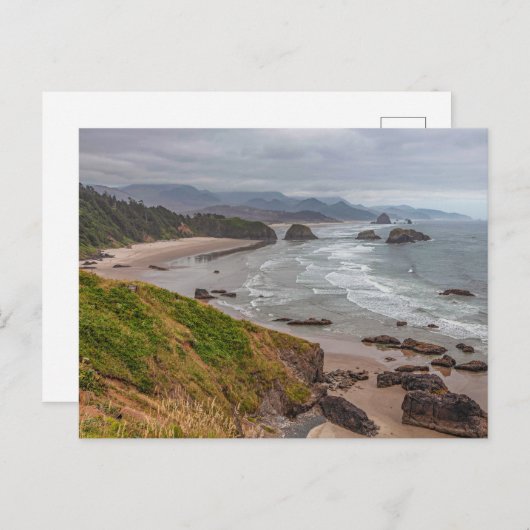Cannon Beach Oregon Briefkaart (Voorkant / Achterkant)