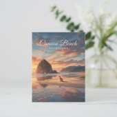 Cannon Beach Oregon Briefkaart (Staand voorkant)