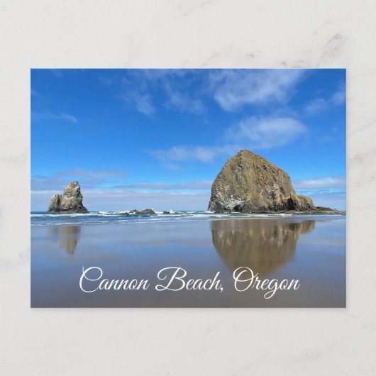 Cannon Beach Oregon Briefkaart (Voorkant)