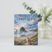 Cannon Beach Oregon Briefkaart (Staand voorkant)