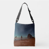 Cannon Beach Oregon Haystack Crossbody Tas (Voorkant)