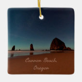 Cannon Beach Oregon Haystack Keramisch Ornament (Voorkant)