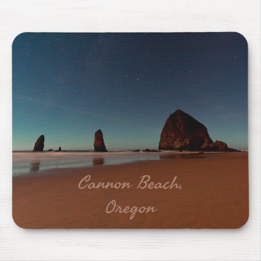 Cannon Beach Oregon Haystack Muismat (Voorkant)