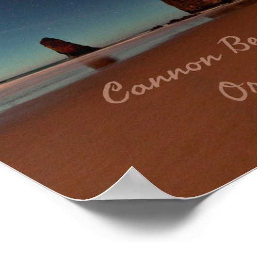 Cannon Beach Oregon Haystack Poster (Hoek)