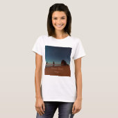 Cannon Beach Oregon Haystack T-shirt (Voorkant volledig)