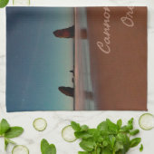 Cannon Beach Oregon Haystack Theedoek (Gevouwen)