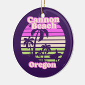 Cannon Beach Oregon Keramisch Ornament (Links)