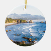 Cannon Beach Oregon Keramisch Ornament (Voorkant)