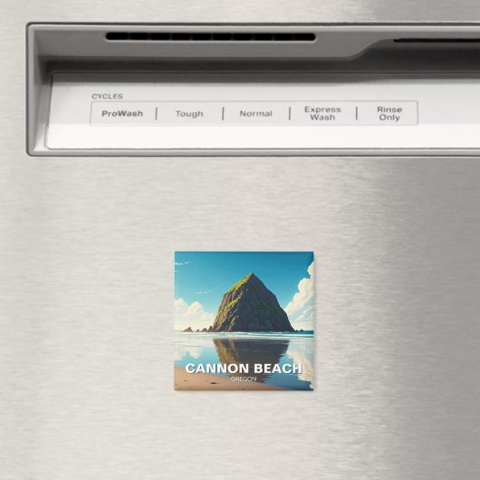 Cannon Beach Oregon Magneet (Insitu (Vaatwasser))