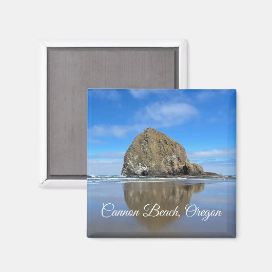 Cannon Beach Oregon Magneet (Voorkant / Achterkant)