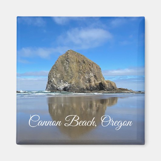 Cannon Beach Oregon Magneet (Voorkant)