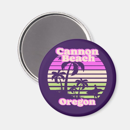  Cannon Beach Oregon Magneet (Voorkant / Achterkant)