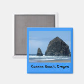 Cannon Beach, Oregon Magneet (Voorkant / Achterkant)