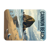 Cannon Beach Oregon Magneet (Horizontaal)