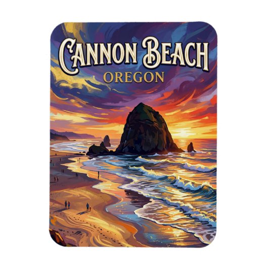Cannon Beach Oregon Magneet (Verticaal)