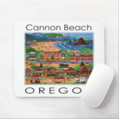 Cannon Beach ~ Oregon Muismat (Met muis)