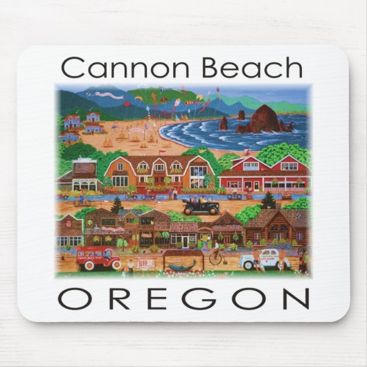 Cannon Beach ~ Oregon Muismat (Voorkant)