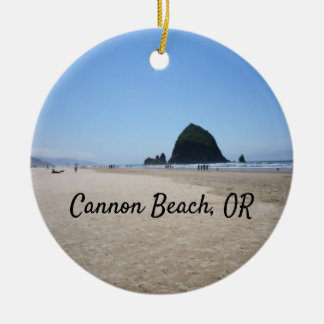 Cannon Beach Oregon Ornament Haystack