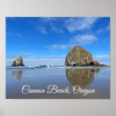 Cannon Beach Oregon Poster (Voorkant)