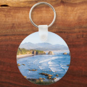 Cannon Beach Oregon Sleutelhanger (Voorkant)