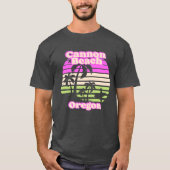 Cannon Beach Oregon T-shirt (Voorkant)