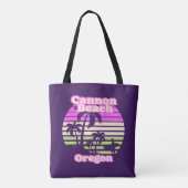 Cannon Beach Oregon Tote Bag (Achterkant)