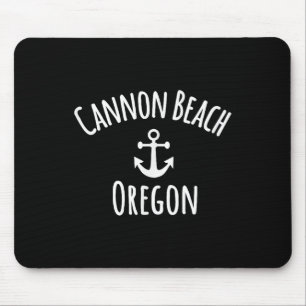 Cannon Beach Oregon Varend Zeilen Kustboot A Muismat