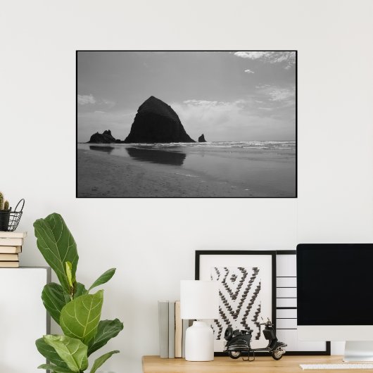 cannon beach poster (Thuiskantoor)