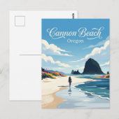 Cannon Beach VS Briefkaart (Voorkant / Achterkant)