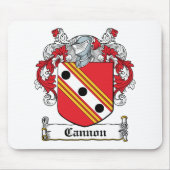 Cannon Family Crest Muismat (Voorkant)
