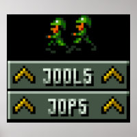 Cannon Fodder Heros Jools en Jops Retro DOS gam