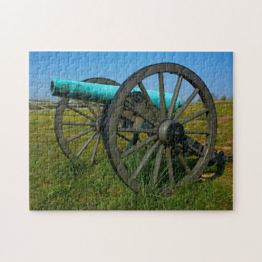 Cannon - Gettysburg National Park - Pennsylvania Legpuzzel (Horizontaal)