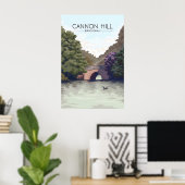 Cannon Hill Birmingham Reisposter Poster (Thuiskantoor)