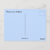 Cannon in Antigua Briefkaart (Achterkant)