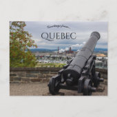 Cannon in Quebec Canada Briefkaart (Voorkant)