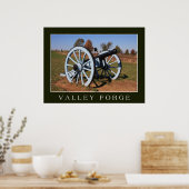 Cannon in Valley Forge Poster (Keuken)