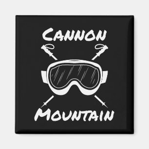 Cannon Mountain Franconia Notch Skigebied Skiloper Magneet