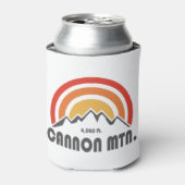 Cannon Mountain New Hampshire Blikjeskoeler (Blikje Voorkant)