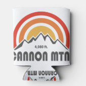 Cannon Mountain New Hampshire Blikjeskoeler (Achterkant)