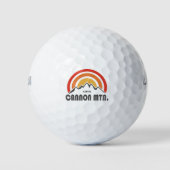 Cannon Mountain New Hampshire Golfballen (Voorkant)