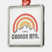Cannon Mountain New Hampshire Metalen Ornament (Links)