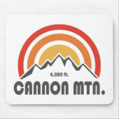 Cannon Mountain New Hampshire Muismat (Voorkant)