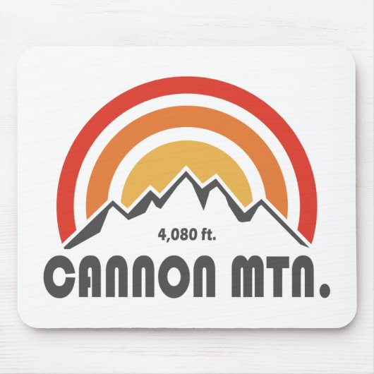 Cannon Mountain New Hampshire Muismat (Voorkant)