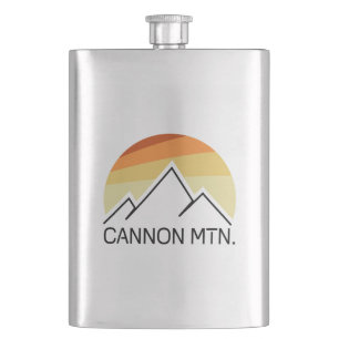 Cannon Mountain New Hampshire Retro Flacon