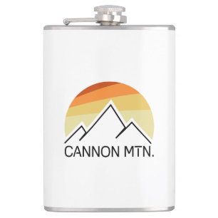 Cannon Mountain New Hampshire Retro Heupfles