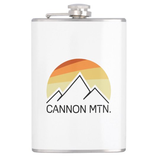 Cannon Mountain New Hampshire Retro Heupfles (Voorkant)