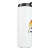 Cannon Mountain New Hampshire Retro Thermosbeker (Gedraaid links)