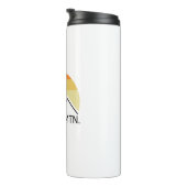 Cannon Mountain New Hampshire Retro Thermosbeker (Geroteerd rechts)