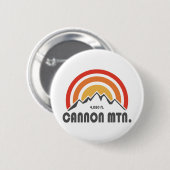 Cannon Mountain New Hampshire Ronde Button 5,7 Cm (Voorkant /achterkant)